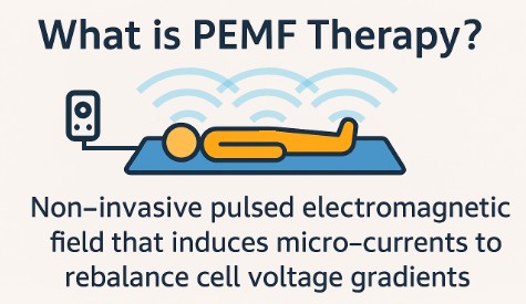what is pemf therapy infographic