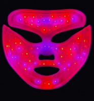 Dr. Dennis Gross DRx SpectraLite back of mask showing LED layout