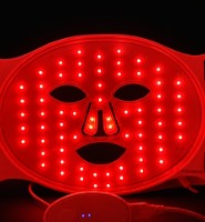 Solawave Wrinkle Retreat Pro back of mask showing LED layout